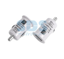 Автозарядка в прикуриватель USB (АЗУ) (5V, 1 000mA) белая REXANT