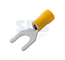 НАКОНЕЧНИК ВИЛОЧНЫЙ изолированный (НВИ - 8.4мм) 4-6мм² (SVS5.5-8, VS5.5-8) REXANT