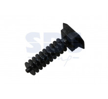 Дюбель d=10 х L40 мм для хомута-стяжки (100шт) черный REXANT