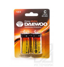 DAEWOO ENERGY Alkaline LR14EA-2B LR14 BL2