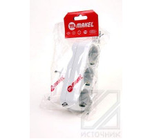 MAKEL MIMOZA на 3 гнезда  с/заз 10033 Белый BL1