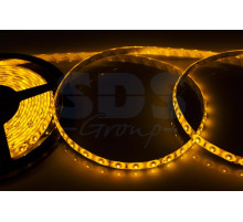 LED лента герметичная в силиконе, ширина 8 мм, IP65, SMD 3528, 60 диодов/метр, 12V, цвет светодиодов желтый NEON-NIGHT