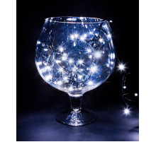 Гирлянда нить (стринг) 4М (IP44) 220V (flashing) БЕЛЫЙ NEON-NIGHT