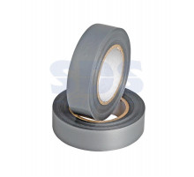 Изолента 19мм х 25м серая REXANT