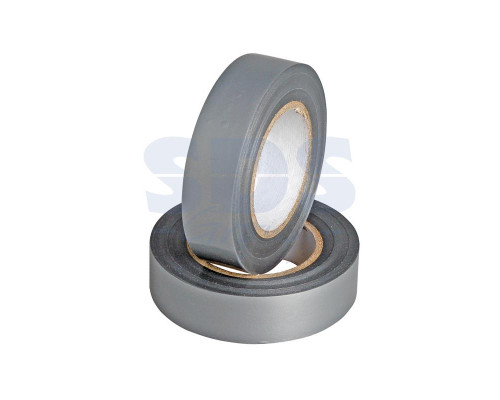 Изолента 19мм х 25м серая REXANT