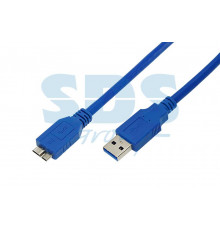 шнур штекер USB A 3.0- штекер micro USB 3.0 3м REXANT