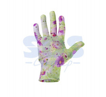 Перчатки ХБ сезонные цветы