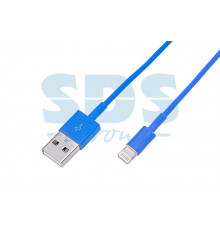 USB кабель для iPhone 5 шнур 1М синий