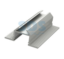 Алюминиевый анодированный профиль накладной/врезной угловой