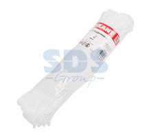 Шнур с сердечником 4мм 50м (белый)