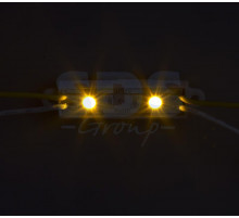 Модуль светодиодный, IP67 влагозащищенный, 2 SMD 5050 диода, ЖЕЛТЫЙ NEON-NIGHT