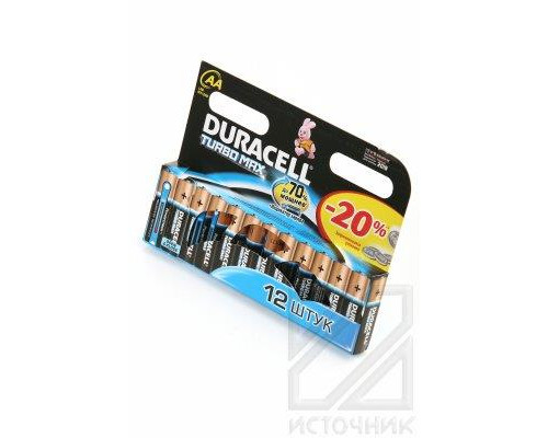 DURACELL TURBO MAX LR6 BL12