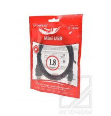 Belsis BASIC LINE BL 1094 USB 2.0 A вилка - mini B (5 Pins) вилка, 1.8 м. BL1