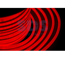 Гибкий неон светодиодный, постоянное свечение, красный, оболочка красная, 220В, бухта 50м NEON-NIGHT