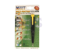 Тестер-пробник отвертка (фонарь белый LED) (MS-118-2) MEET