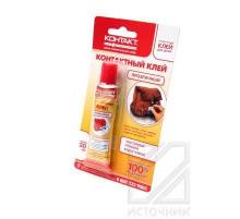 КОНТАКТ Контактный клей, прозрачный (30мл) BL1