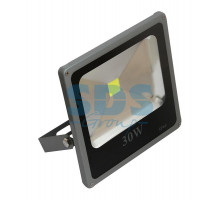 Прожектор уличный LED, белый, Slim, 30W, 220В, 2100 Lm, IP66, Lamper