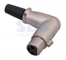 РАЗЪЕМ CANON гнездо XLR на шнур угловой REXANT