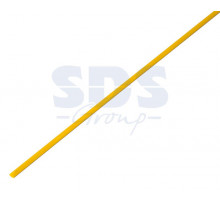 1.0 / 0.5 мм 1м термоусадка желтая REXANT