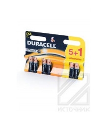 DURACELL LR6 5+1шт BL6