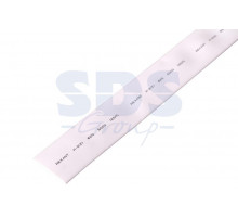 25.0 / 12.5 мм 1м термоусадка белая REXANT