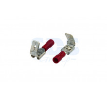 КЛЕММА ПЛОСКАЯ изолированная (КПИ гнездо+штекер - 7.4мм+6.3мм) 0.5-1.5мм² (PDDD1.25-250) REXANT