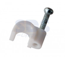 Крепеж кабеля круглый 4мм (упак. 50 шт.) REXANT