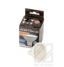 ROBITON LED MR16-4.6W-220V-4200K-GU5.3 BL1