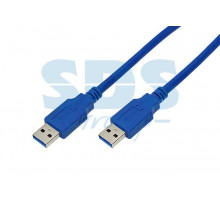 шнур штекер USB A 3.0- штекер USB A 3.0 1,5м REXANT
