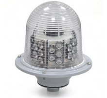 ЗОСИ-B, заград. огонь средней интенсивности тип B, проблесковый, красный, 2000 кд