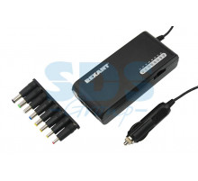 Источник питания для ноутбуков, зарядка от сети и от прикуривателя автомобиля 100 Вт REXANT