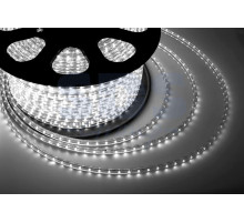 LED лента Neon-Night, герметичная в силиконовой оболочке, 220V, 10*7 мм, IP65, SMD 3528, 60 диодов/метр, цвет светодиодов белый, бухта 100 м