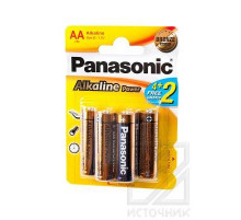 Panasonic Alkaline Power LR6APB/6BP 4+2F LR6 4+2 шт BL6