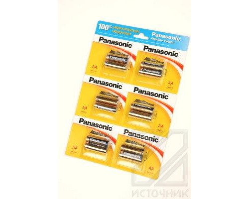 Panasonic Alkaline Power LR6APB/12BP RU LR6 BL12