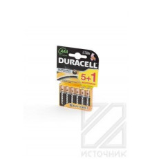 DURACELL LR03 5+1шт BL6