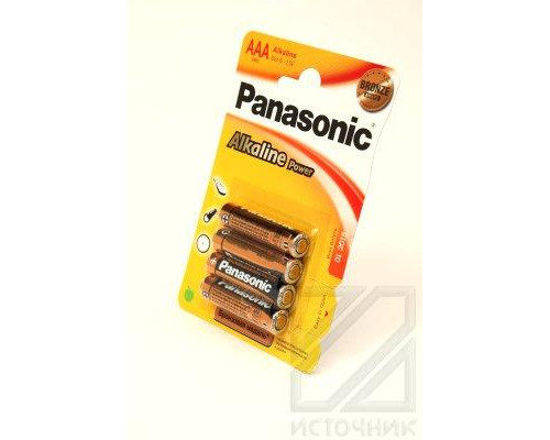 Panasonic Alkaline Power LR03APB/4BP LR03 BL4