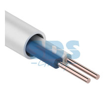 Кабель сигнальной проводки КСПВ 2х0.5 мм., 500м., белый REXANT