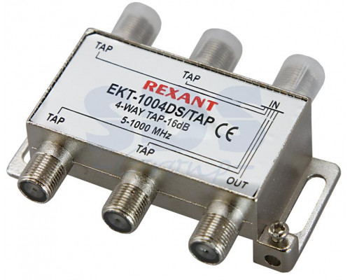 ОТВЕТВИТЕЛЬ 4 отвода 16 дБ REXANT