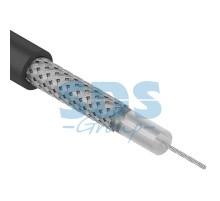 Кабель РК 75-2-13, (88%), 75 Ом, 200м., черный (OUTDOOR) REXANT