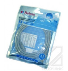 Belsis multimedia nano BW 1480 Патчкорд UTP 5E кат. RJ-45 вилка - RJ-45 вилка, 2м BL1