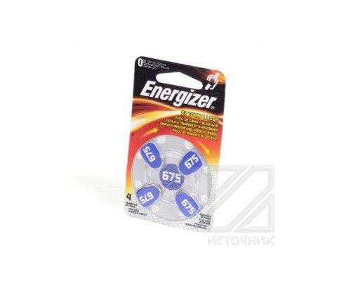 Energizer Zinc Air 675 BL4