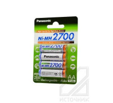 Panasonic BK-3HGAE/4BE 2700mAh AA BL4