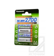 Panasonic BK-3HGAE/4BE 2700mAh AA BL4