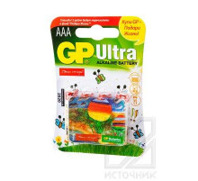 GP Ultra 24AUGL-2CR4 LR03 + магнит Подари Жизнь BL4