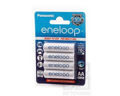 Panasonic eneloop BK-3MCCE/4BE 1900mAh AA BL4