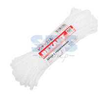 Шнур с сердечником 5мм 20м (белый)