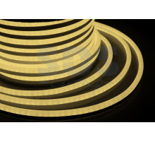 Гибкий неон светодиодный, постоянное свечение, тепло-белый, 220В, бухта 50м NEON-NIGHT