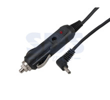 Автозарядка с индикатором (разъем 1.4х3.4) (АЗУ) шнур прямой 1.5M REXANT