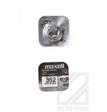 MAXELL SR721SW 362 (RUS), в упак 10 шт