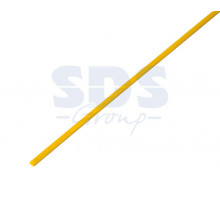 3.0 / 1.5 мм 1м термоусадка желтая REXANT